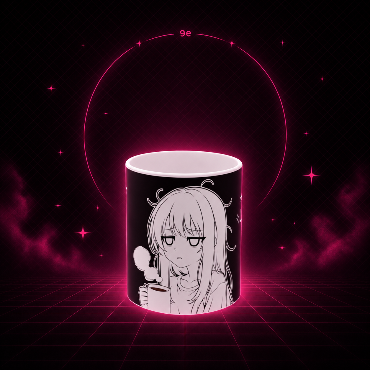 Loading… Tired Anime Girl Coffee Mug