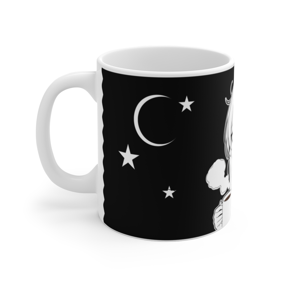 Loading… Tired Anime Girl Coffee Mug view 3