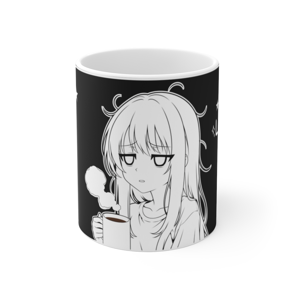 Loading… Tired Anime Girl Coffee Mug