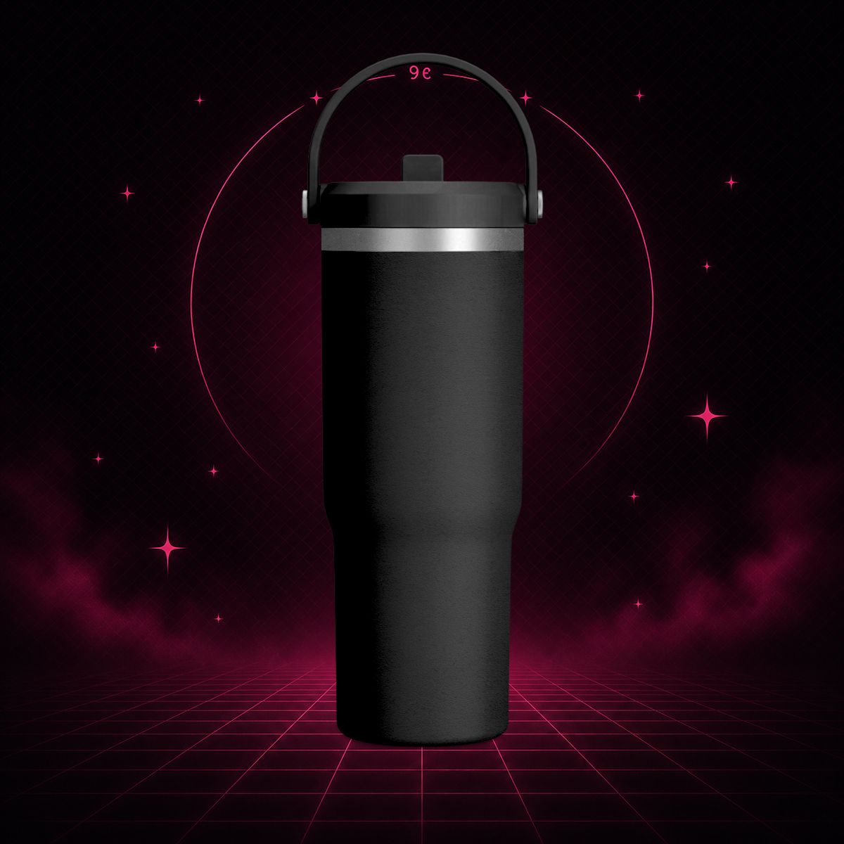 Moon & Stars 32oz Insulated Tumbler view 3