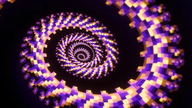 Purple Spiral Vortex — dark, fantasy, space wallpaper